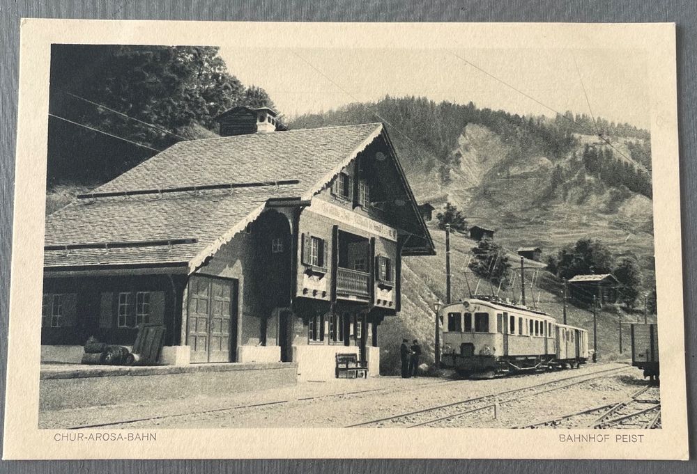 Chur - Arosabahn Bahnhof Peist | Kaufen auf Ricardo