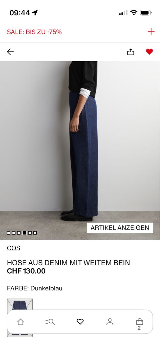 Cos Jeans: Neue Jeans von COS, Grösse 32 – Nuovo (secondo la descrizione) da Bern venduto da Emilusipi 6