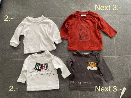 Gr.62 Set NEXT Langarm Shirt Frühling