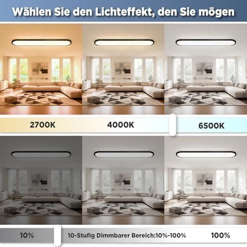 Kronleuchter & Deckenlampen: Deckenleuchte Fernbedienung 36W Dimmbar 2700K-6500K 4900lm – Neu und originalverpackt aus Hundwil von pac_6jh8 4