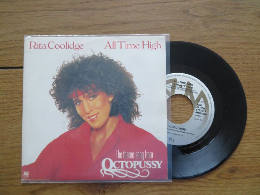 Rita Coolidge - All Time High (Octopussy) Single Schallpl... (Neu ...