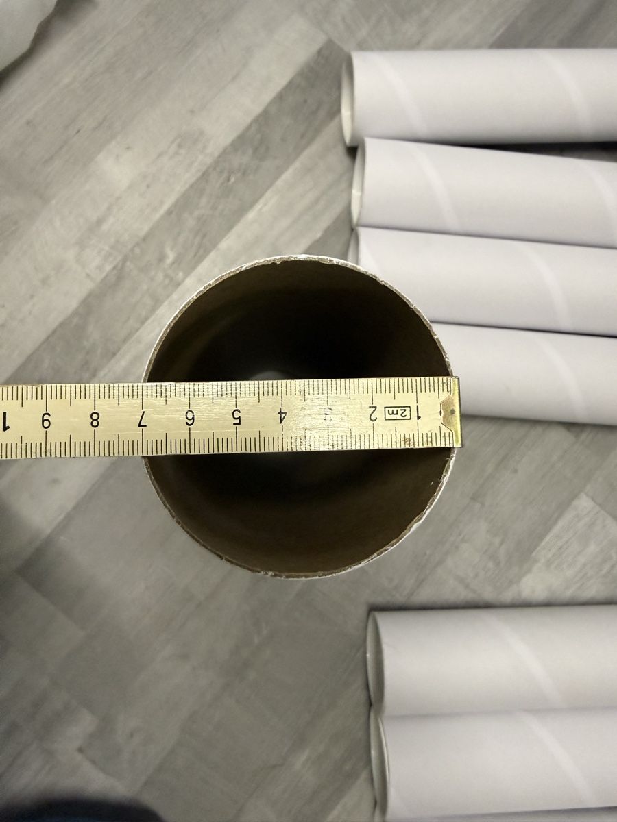 Altro per stoccaggio & trasporto: Rollen, weiss, Papierrollen, Versandrollen, 10 Stk. – Usato da Volketswil venduto da cinicini 1