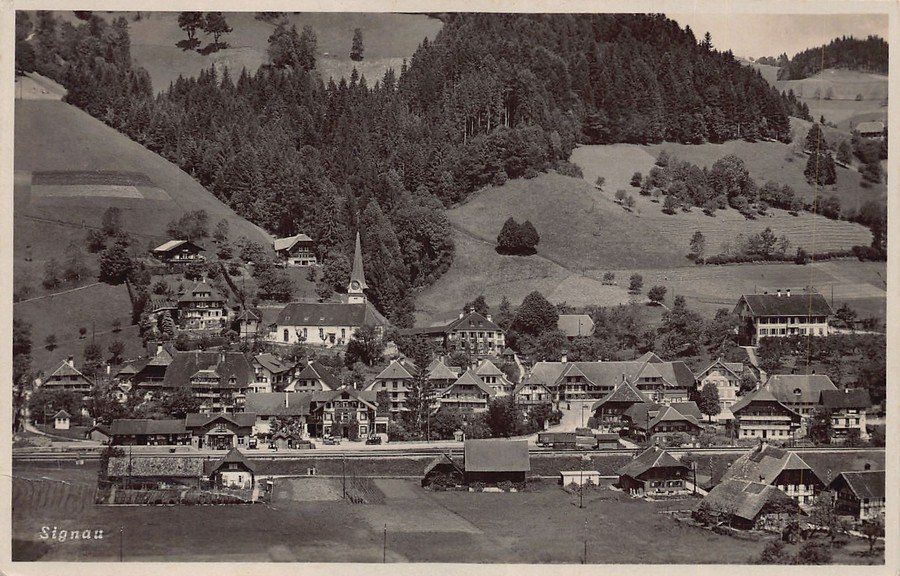 Cartoline postali: Signau, geschätzt 1940 – Usato da Frauenfeld venduto da POML