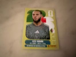 Panini FIFA Fussball WM 2026 Sticker Amine Gouiri ALG 18