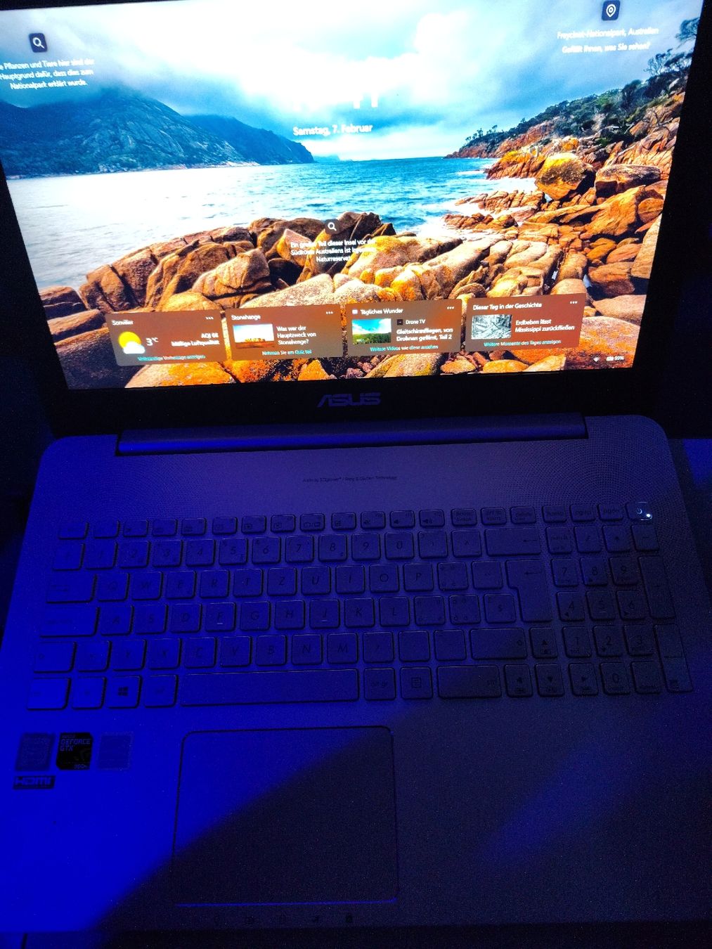 Asus i7 16GB Ram Gforce Grafik Top Zustand (Gebraucht) in Sonvilier für ...