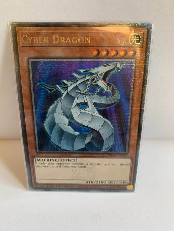 Stardust Dragon TN23-EN016 - Carta Yu-Gi-Oh! Quarter Century Secret Raro - Edizione Limitata Tin Dueling Heroes
