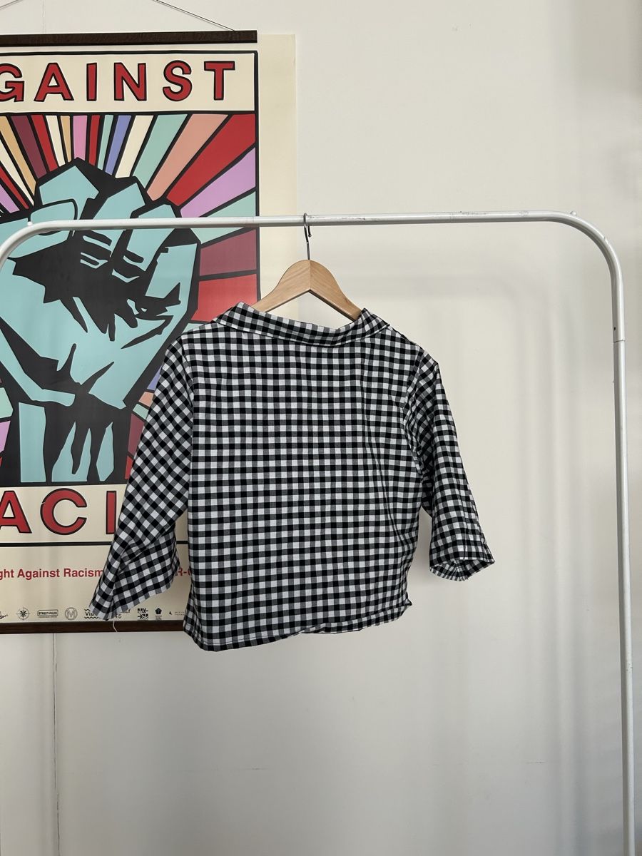 Jacken: Gingham Jacket Black White Size M – Gebraucht aus Zürich von fan_z5fl 2