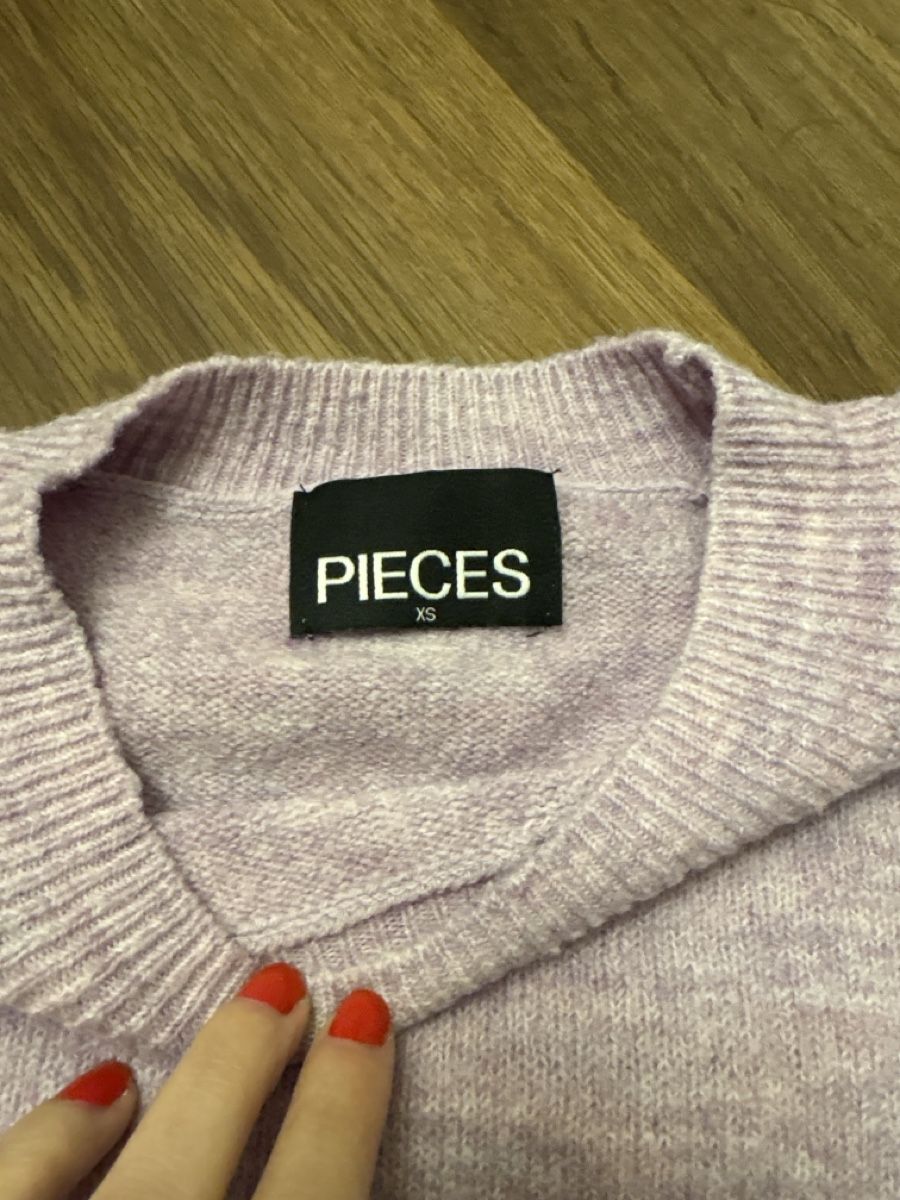 Pieces Maglioni & Felpe: Pieces Lilac Knit Jumper, XS – Nuovo (secondo la descrizione) da Zürich venduto da Asybb 1