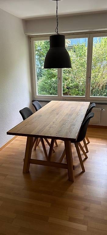Tavoli: Pfister Massivholztisch Eiche 200x90x75 – Usato da Bern venduto da gregnenn