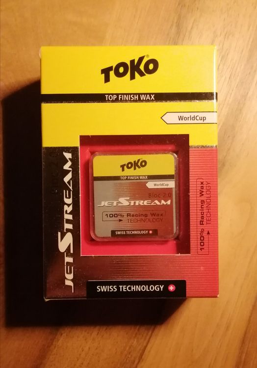 Warm Snow Ski Wax TOKO Jet Stream Bloc Ski Wax – 20g Fluorinated