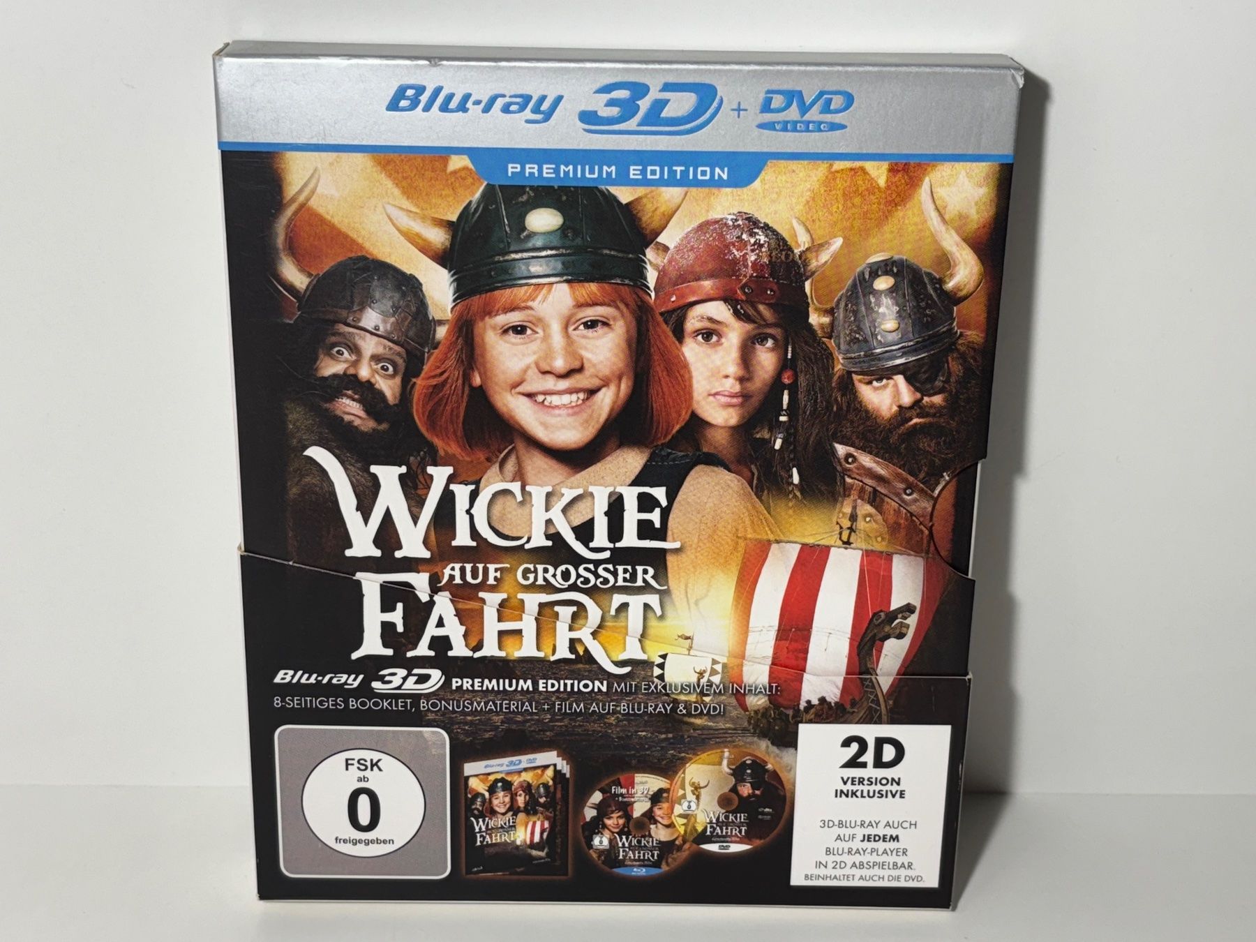 Alle DVDs: Wickie auf grosser Fahrt Blu Ray 3D – Gebraucht aus Wilderswil von Sstriker