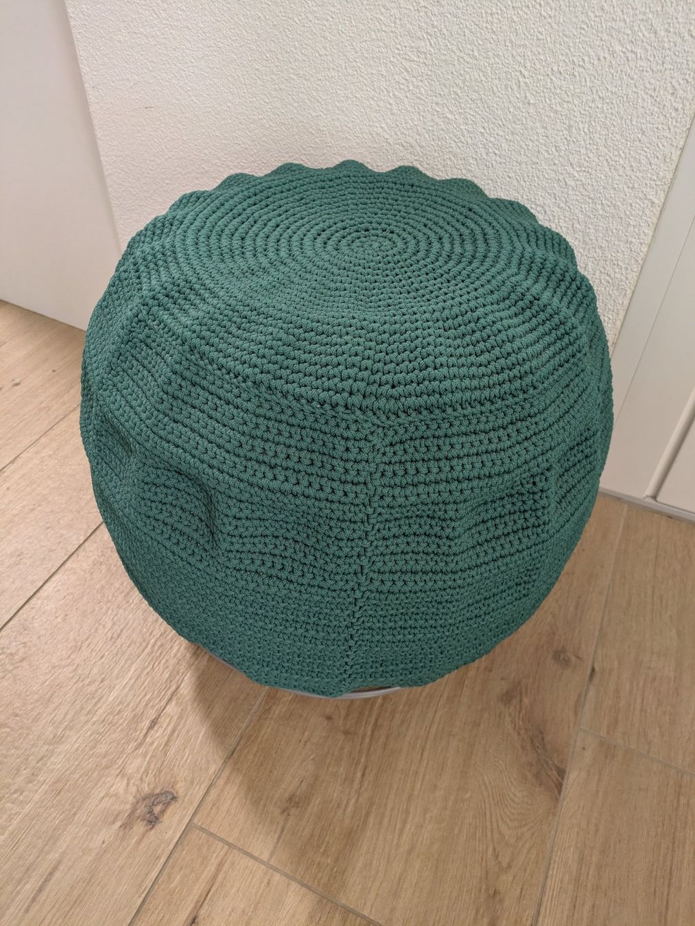 Ikea Sgabelli: Sitzhocker mit grünem Bezug – Usato da Wangen an der Aare venduto da eggerclaudia