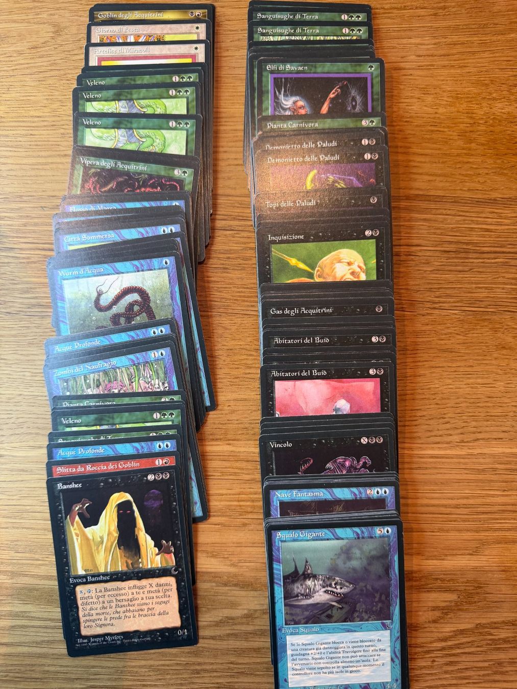 Magic The Gathering Carte collezionabili: Magic the Gathering // The Dark IT // Bulk // ca. 125 Karten – Usato da Münchwilen TG venduto da LegendaryDarkNights 1