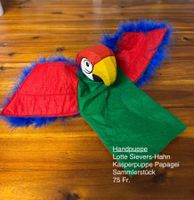 Handpuppe Papagei Lotte Sievers-Hahn