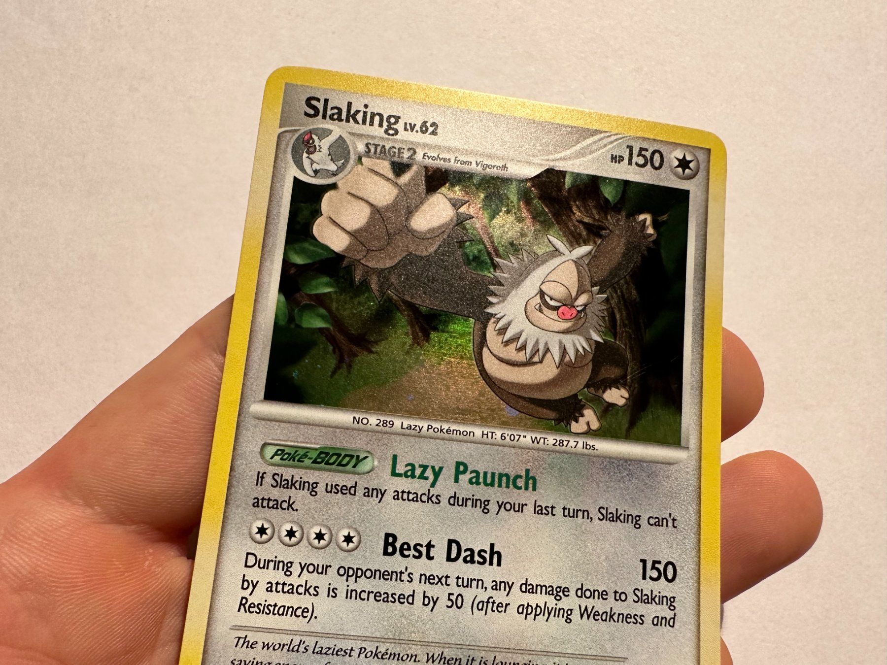 Pokémon Carte collezionabili: Slaking holo Platinum Base EN – Usato da Hagendorn venduto da Pokecollectorch 2