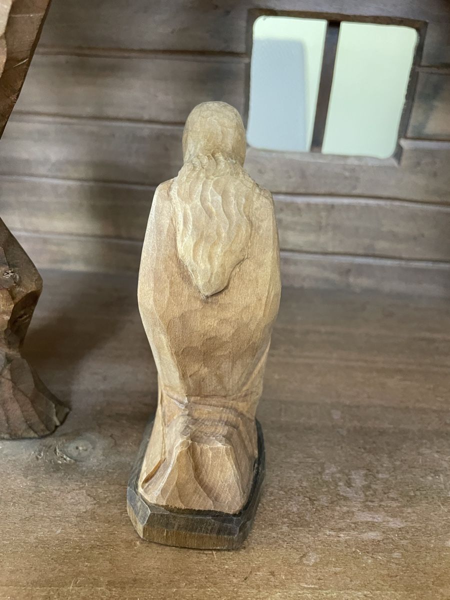 Statuette: Maria kniend E. Thomann Brienz – Usato da Flawil venduto da Naphtali 3