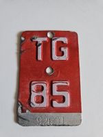 Velonummer TG 85