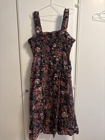 Saturday Dress, Blumemuster, UK 20 / EU 48, neu