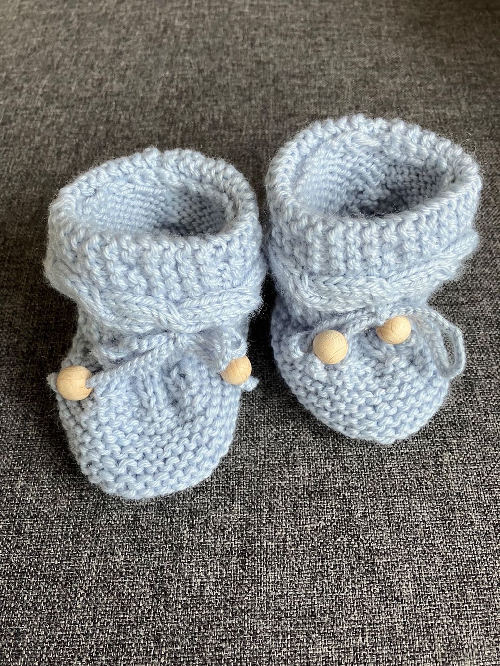 Socken für Kinder: Babyfinkli babyblau – Neu (gemäss Beschreibung) aus Chur von Handkreativ