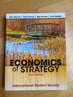 Economics of Strategy 6th ed. Besanko - MBA candidate