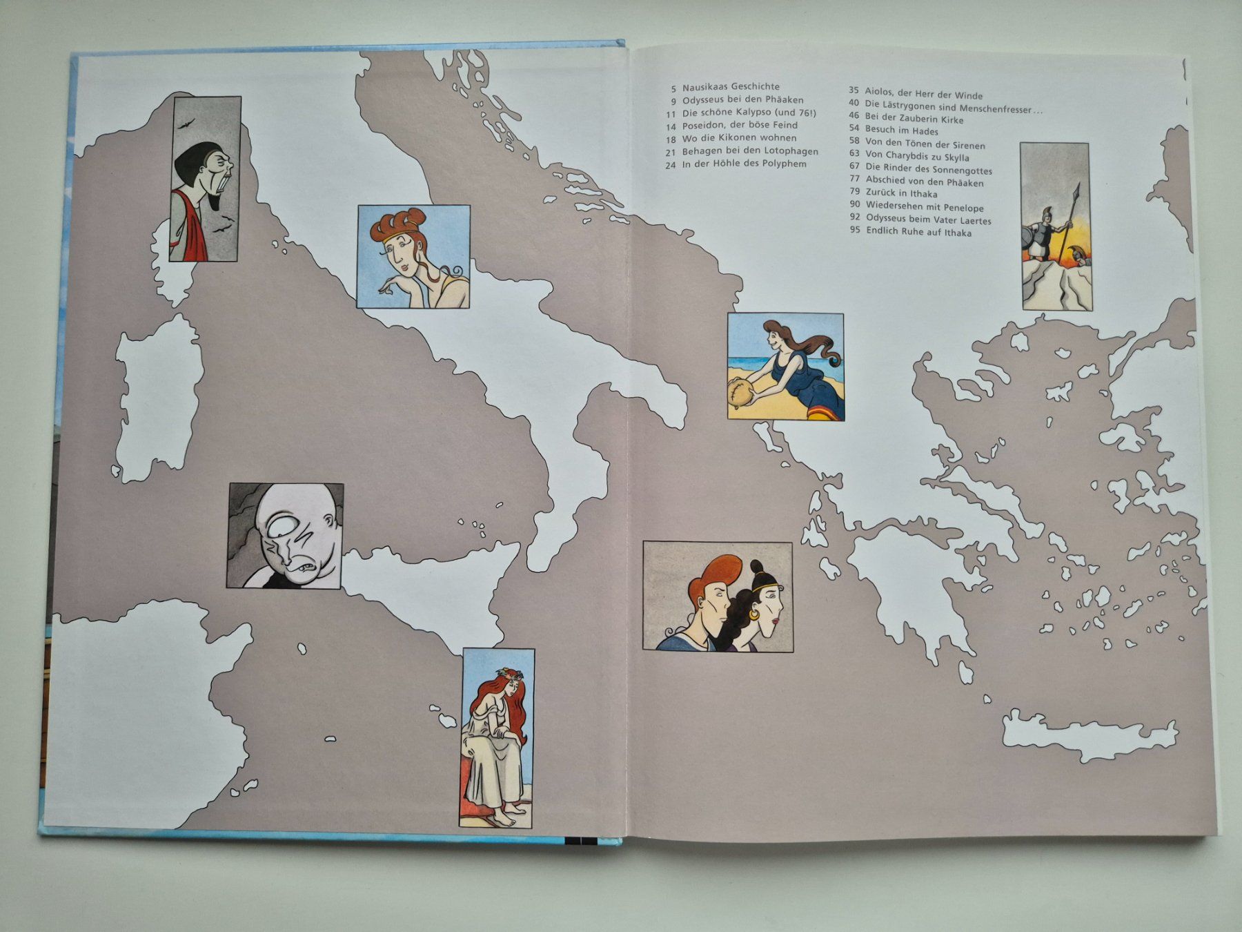Comics: Die Abenteuer des ODYSSEUS      Comic Buch – Neu (gemäss Beschreibung) aus Niederweningen von Obson 1
