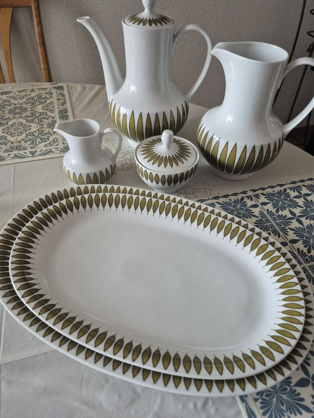 Set di piatti: Porzellan. – Usato da Pfaffnau venduto da gologoldun1953