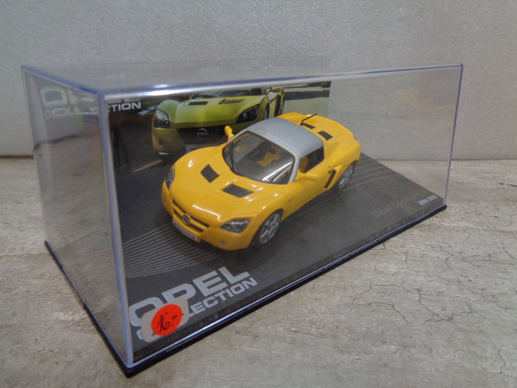 Opel Modellini d'auto: Altaya 1:43 Opel Speedster – Nuovo e nell'imballaggio originale da Reconvilier venduto da rallycar 3