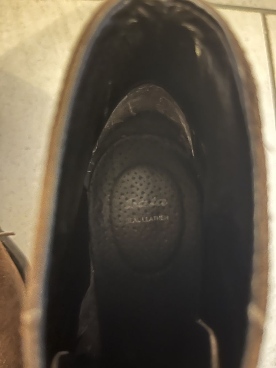 Damenschuhe: Lederstiefeletten Gr. 40 braun Plateau – Gebraucht aus Chur von Mity88 2