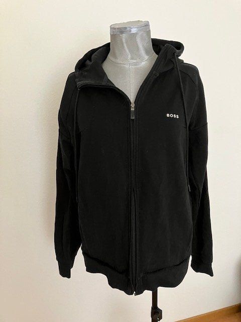 Hugo Boss Jacken: Veste à capuche Boss noir avec fermeture éclair TM – Gebraucht aus Marin-Epagnier von rchouchouu