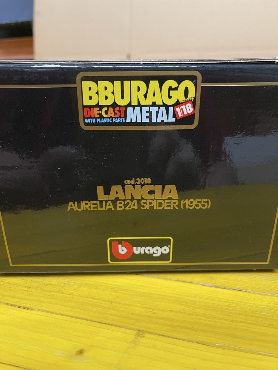 Bburago Modellautos: Lancia Aurelia B24 Spider  1955   Burago – Neu (gemäss Beschreibung) aus Nänikon von R_rota 3