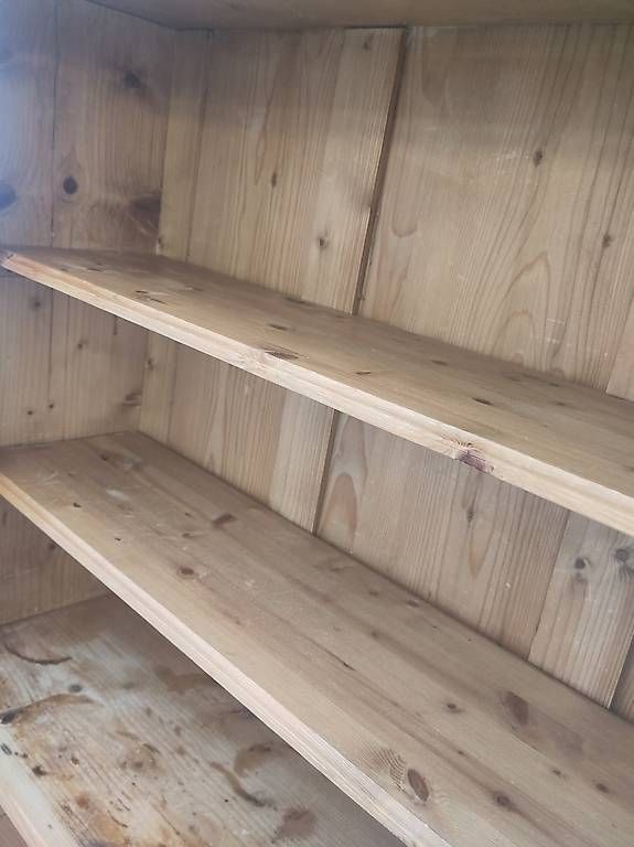 Buffets: Holzbuffet mit Vitrine – D'occasion à Pratteln par Cartonsducoeur_bl 4