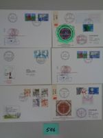 32 Briefe - Werbedatum - Ersttagsbriefe