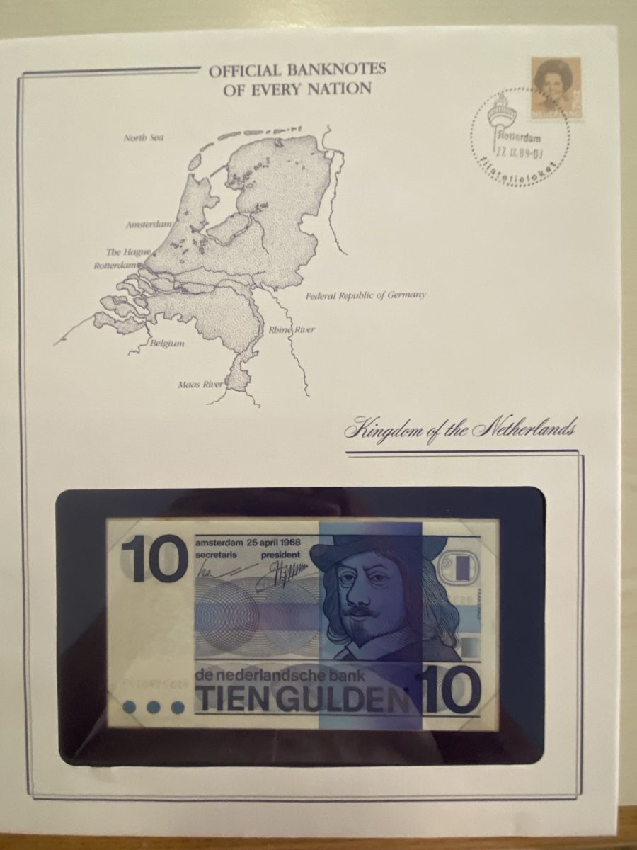 Banknoten: Banknotenbrief Niederlande – Neu (gemäss Beschreibung) aus Muralto von Alex1912