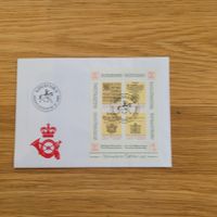 FDC Mit Kleinbogen Kobenhavn 1985