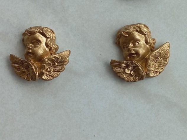 Statuette: 6 Stk. Engel, zum ankleben. – Nuovo e nell'imballaggio originale da Winistorf venduto da acreativ4 1