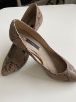 ZARA Snake Print Pointed Toe High Heels – EU 37