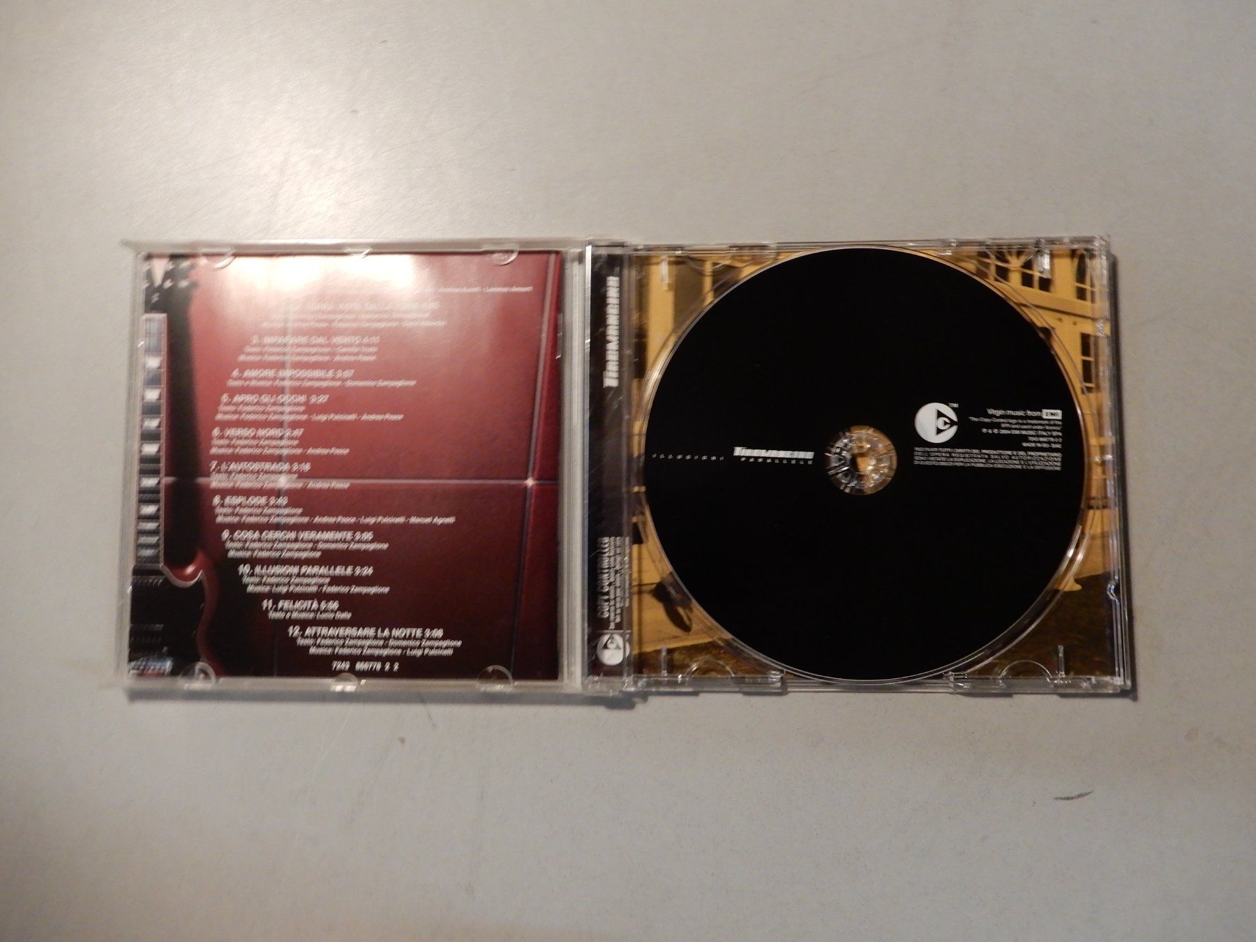 CD: Tiromancino – Illusioni Parallele – Usato da Erstfeld venduto da Mario_boe0 1