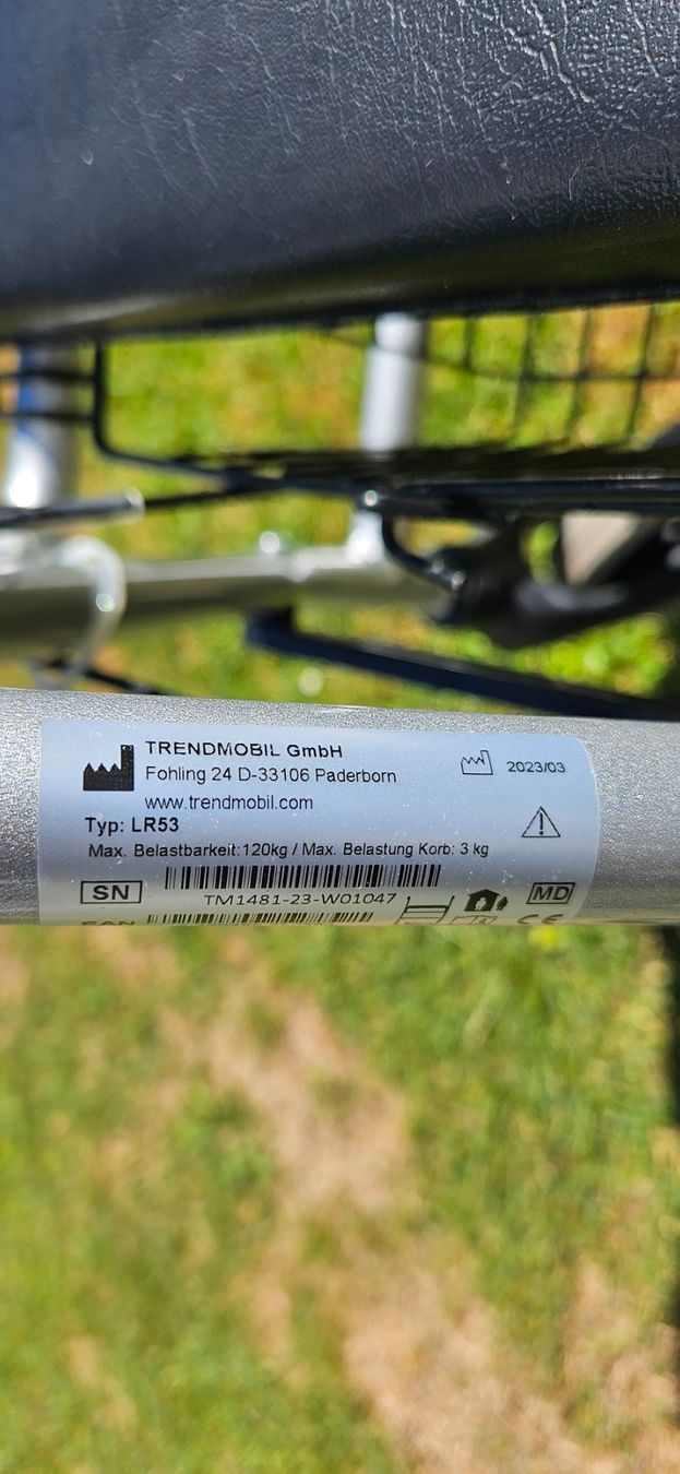 Ausili per la deambulazione: Rollator von Trendmobil (Model LR53) – Usato da Lenggenwil venduto da Dibidaebi 2
