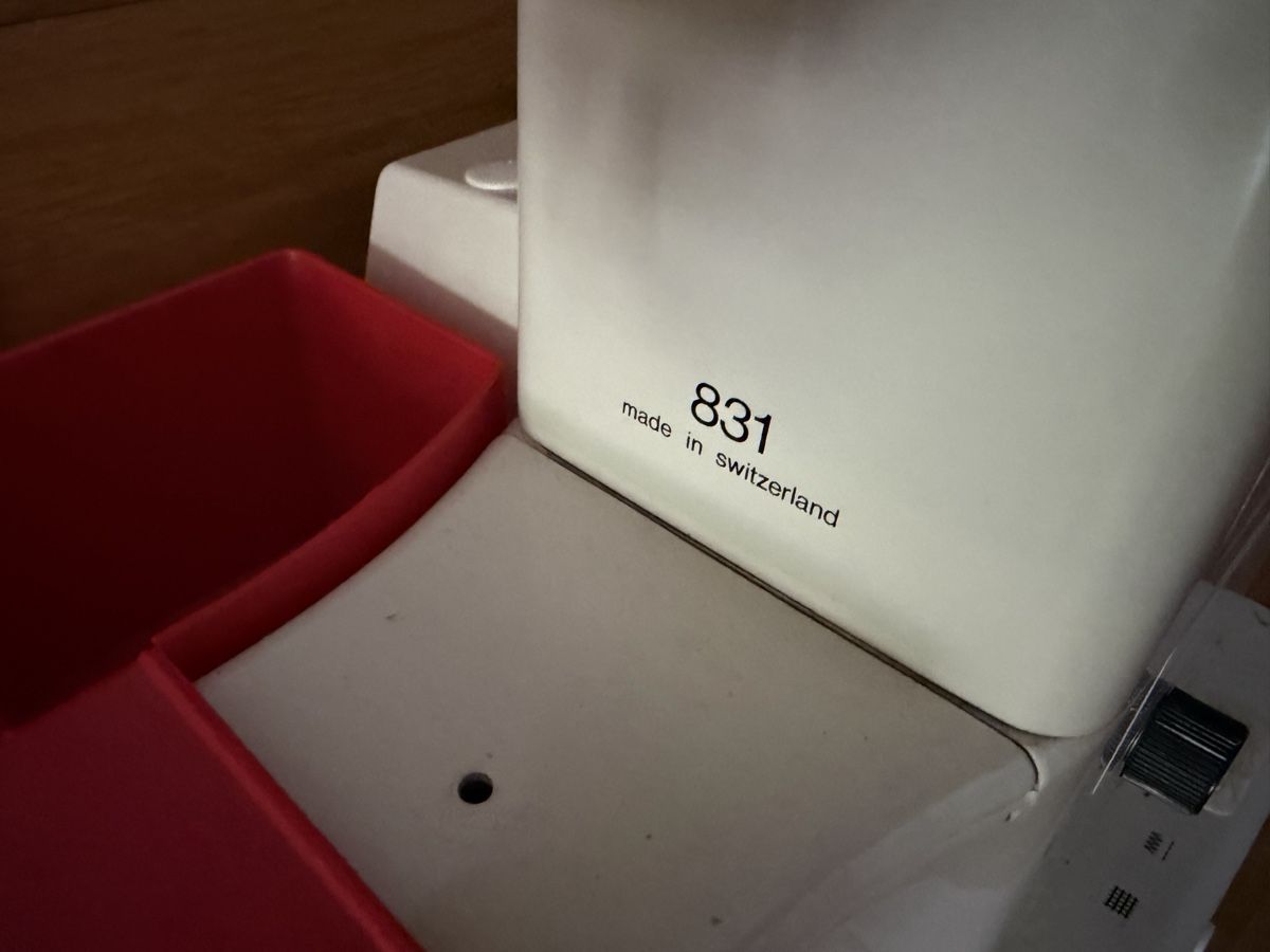 Bernina Nähmaschinen: Bernina 831 – Defekt aus Schlieren von MQ1965 1