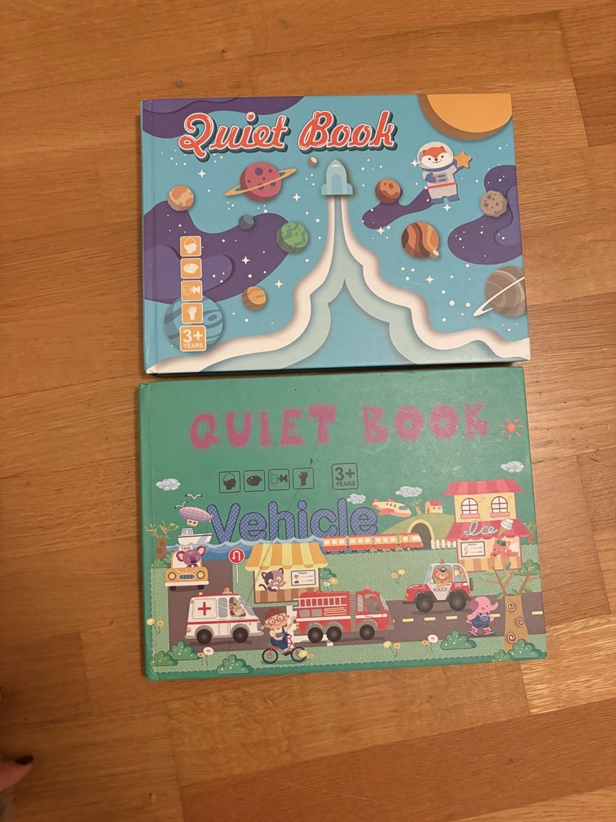Libri: Quiet Books for toddlers, educational, two books set – Usato da Riehen venduto da vel_8xqm