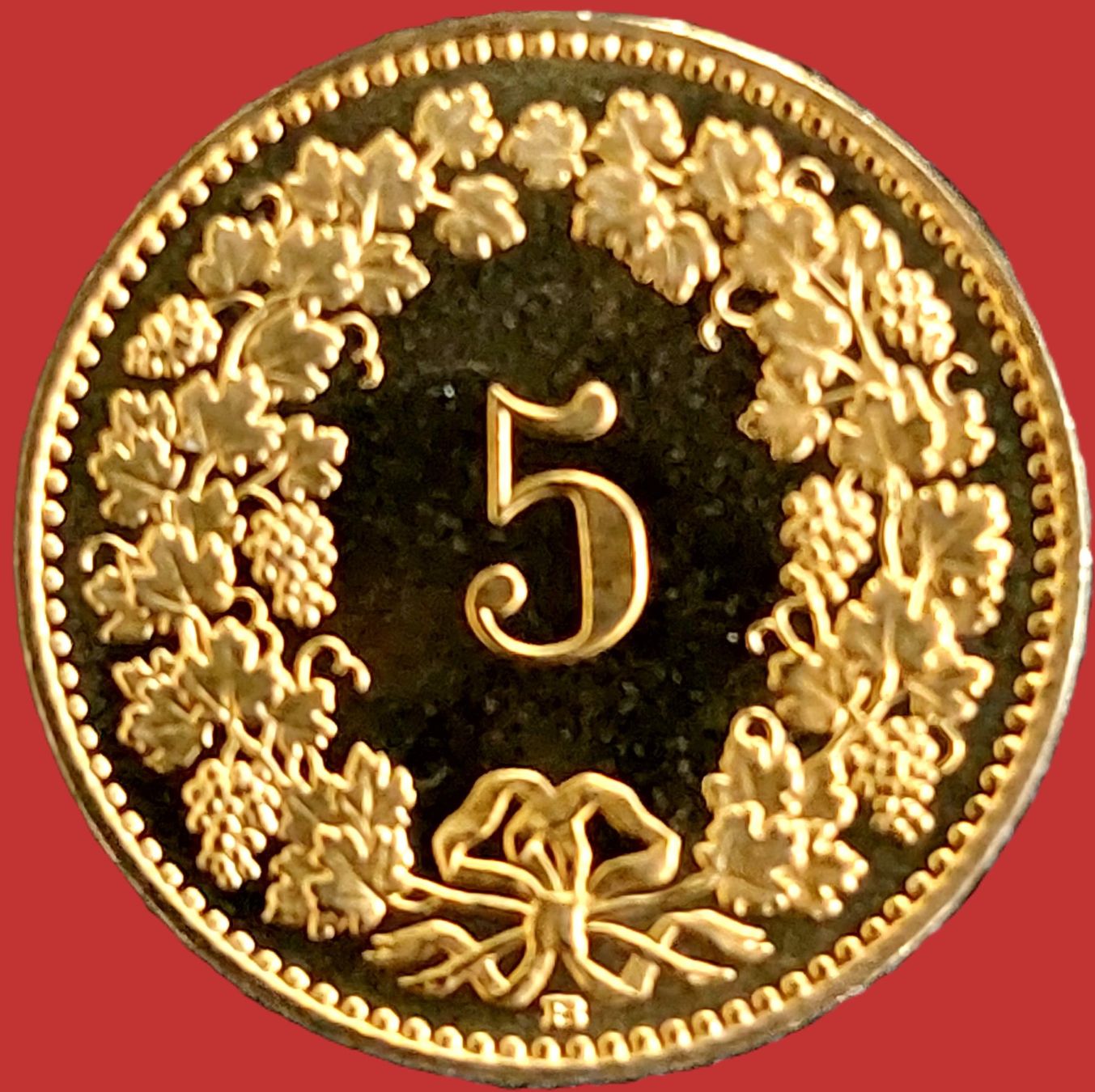 5 Rappen 2008 stgl. / aus Münzsatz (Neu (gemäss Beschreibung)) in Arch ...