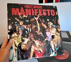 Roxy Music – Manifesto UK LP 1979 vg+/EXELLENT! m/OIS