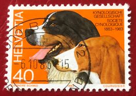 CH Briefmarken Stempelt Basel