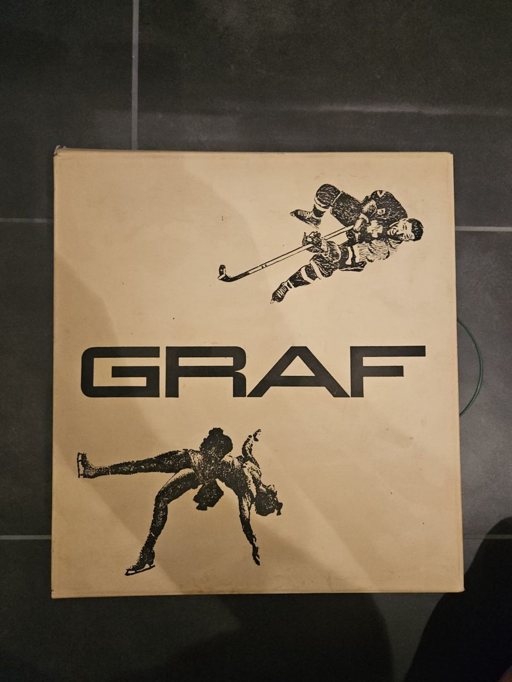 Graf Pattini da ghiaccio: Schlittschuhe Vintage – Usato da Gränichen venduto da Chliises1 2