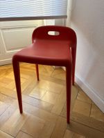 4 tabourets orange, design, neufs, faciles d entretien