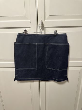Max Mara Jeansrock, Gr. 40, Dunkelblau, Top Zustand!