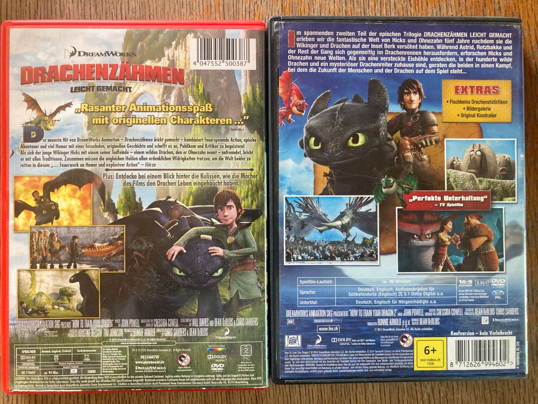 Tutti i DVDs: zwei DVD Drachenzähmer – Usato da Kirchlindach venduto da roland0101 1