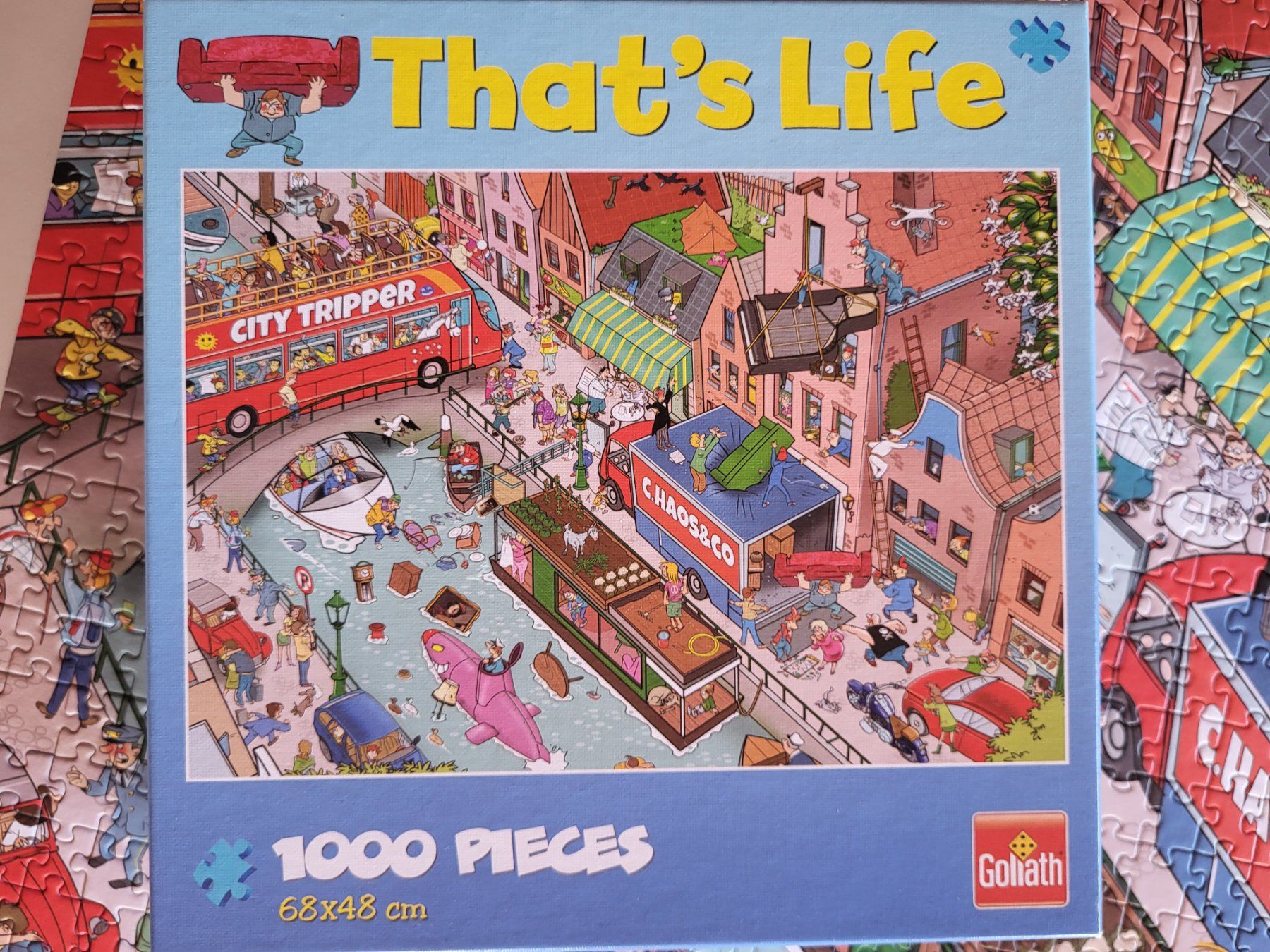 Puzzle: THATS LIFE  PUZZLE  2x 1000 Teile – Usato da Therwil venduto da Nika123 1