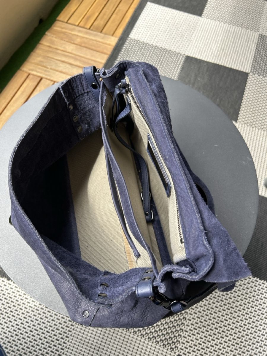 Borse da donna: ZANELLATO Postina M bleu – Nuovo (secondo la descrizione) da Genève venduto da donpepe10 5
