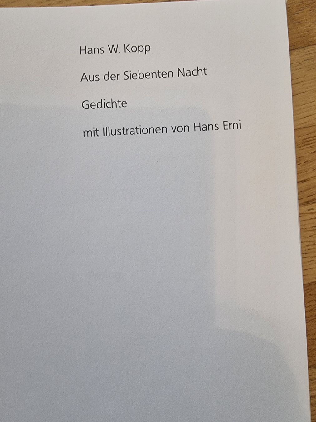Libri: Buch v. Hans W. Kopp m. Original Unterschrift v. E. Kopp – Usato da Untersiggenthal venduto da Mando2008 3